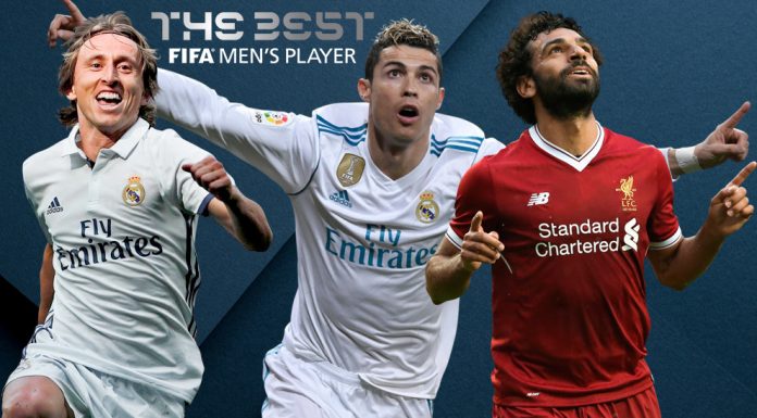 CR7, Modric y Salah, los nominados a ‘The Best’