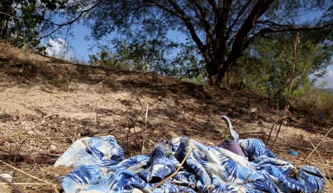 Hallan restos de 9 cuerpos en fosa clandestina en Guanajuato