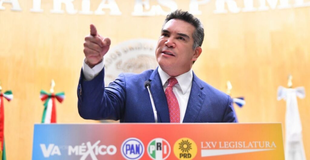 El Presidente Nacional del PRI, Alejandro Moreno, aseguró que la alianza "Va por México" no está en riesgo.