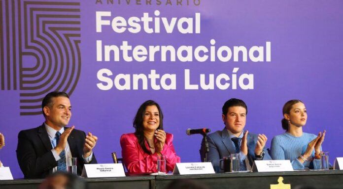 El Festival Internacional Santa Lucía (FISL), se llevará a cabo de los días 18 de septiembre al 6 de noviembre en 40 municipios de Nuevo León.