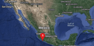 Sismo de magnitud 5.4 fue registrado en Michoacán a las 14:09 horas de este martes.