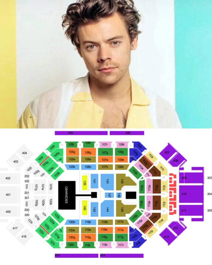 Se añadieron dos secciones extras para concierto de Harry Styles en Monterrey