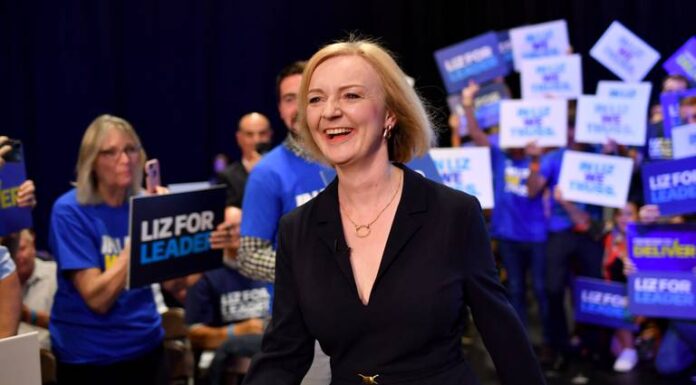 Liz Truss, próxima primera ministra
