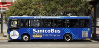 "SanicoBus" transporte gratuito temporal