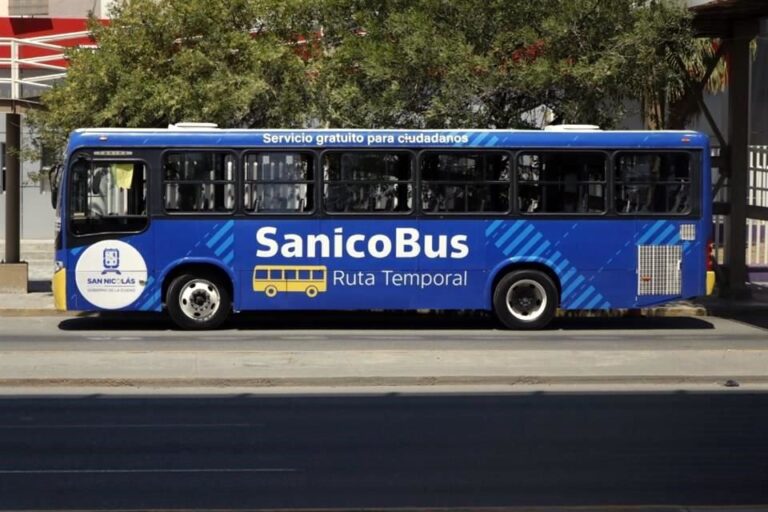 "SanicoBus" transporte gratuito temporal
