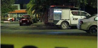 Matan a balazos a un hombre en Escobedo NL muy cerca del C4 del municipio.