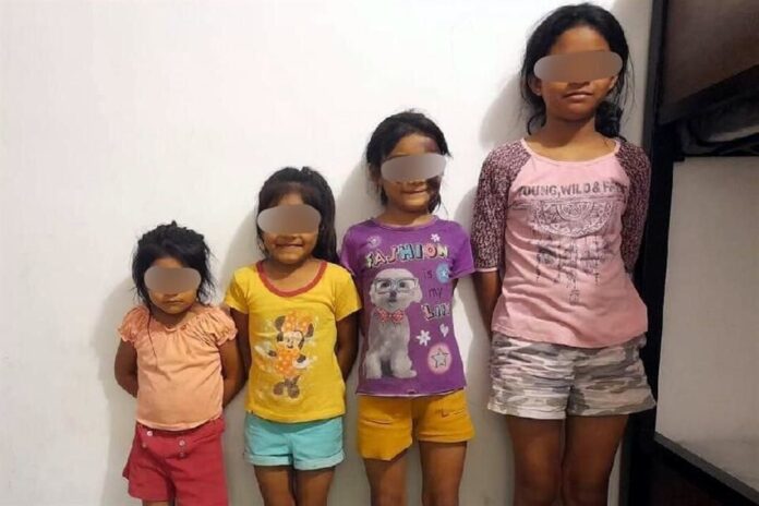 Rescatan a cuatro hermanas menores de edad en Ciénega de Flores