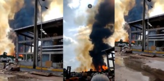 Explosión de ducto de gas de Pemex