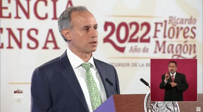 Hugo López-Gatell informó que los contagios de COVID-19 redujeron en 10 semanas