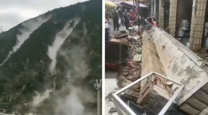 Un terremoto en China ocasionó grandes daños a diversas estructuras además de provocar movimientos de tierra que alcanzaron a impactar hasta 200 kilómetros a la redonda en la región de Sichuan.