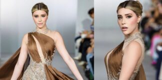 La regiomontana triunfó en el París Fashion Week 2023 tras lucir las prendas de Narciza Severa.