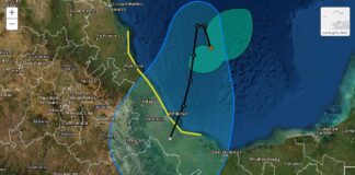 Tormenta tropical Karl impactará en las próximas horas las costas de diversas entidades del País.