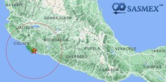 Sismo al sur de Coalcomán con magnitud de 4.2 sería el segundo en las últimas 24 horas luego de que ayer se registrara otro de magnitud 4.5.