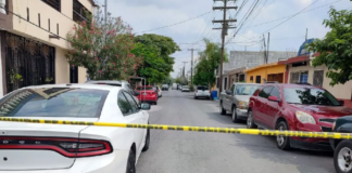 Apodaca presencia el asesinato de un hombre en la colonia Los Fresnos esta mañana.
