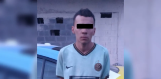 Hombre detenido en Monterrey por haber robado un auto en San Nicolás el pasado domingo.
