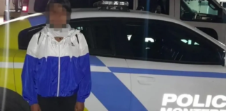 La joven fue interceptada por elementos de la policía dos días después de haber arribado a la ciudad.