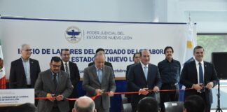 El Poder Judicial de Nuevo León inauguró los nuevos Juzgados de lo Laboral en el Centro de Monterrey.