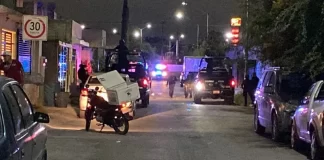 Testigos afirman que el domicilio ubicado en Paseos de Guadalupe era un punto de venta de drogas.