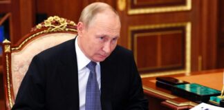 Ley marcial en Ucrania aplicada a territorios ocupados por Rusia desde septiembre.
