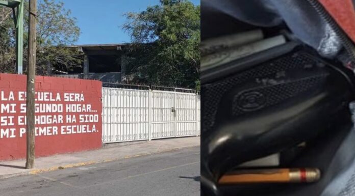 El menor mostró el arma a sus compañeros quienes alertaron a los maestros.