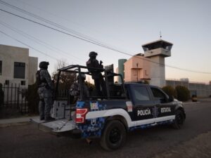 Elementos de policía fueron desplegados por diversas regiones de Zacatecas.