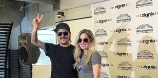 Gerardo Olivares, mejor conocido como "Gallo" y Yadira Gianola, integrante de Nikki Clan | Fotografía: Carey González