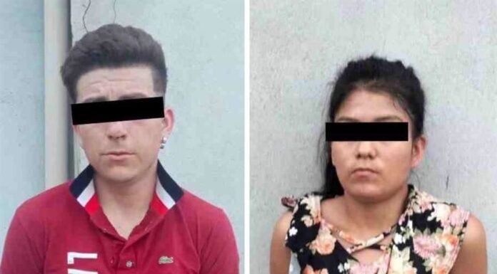 Menores de edad detenidos en Pesquería.