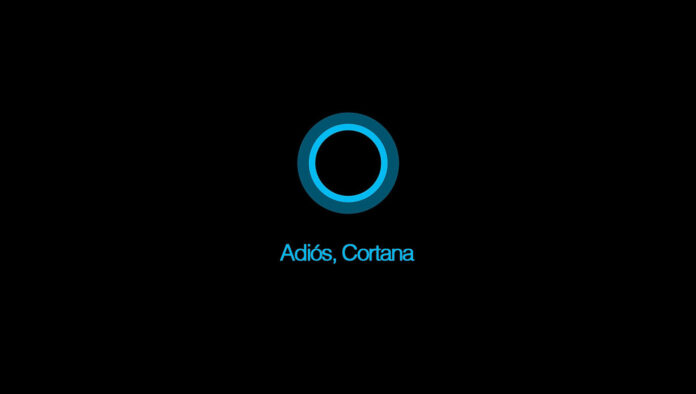 Adiós, Cortana.