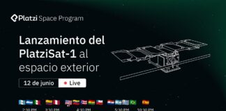 Platzi, de colombia, hace historia colocando su primer satélite en el estacio.