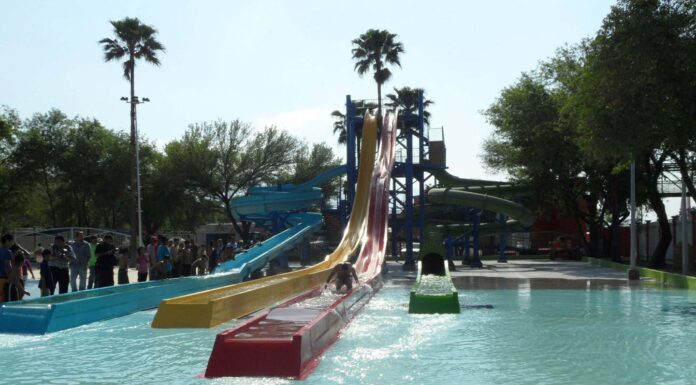 Albercas en Parque España