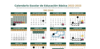 SEP: Calendario Escolar Ciclo 2023-2024