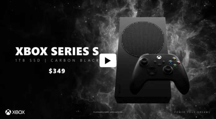 Xbox Series S Carbon Black