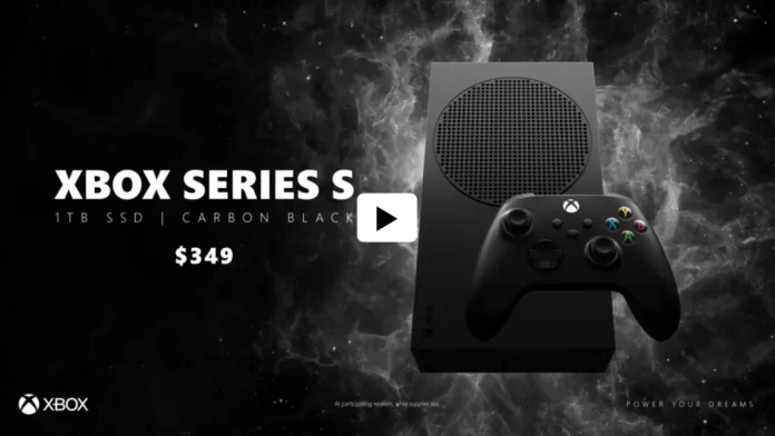 Xbox Series S Carbon Black