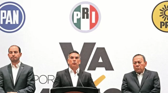 PRI, PAN y PRD