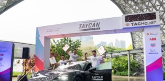 El Porsche Taycan se ha vuelto el auto eléctrico más rápido en viaje de Tailandoa a Singapur en menos de 30 horas.