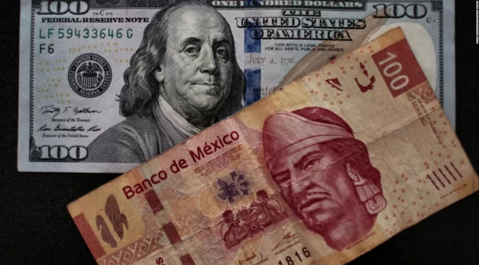 Peso mexicano comienza a superarse y subir de valor