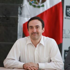 Hernán Salinas Wolberg, presidente del PAN en Nuevo León.