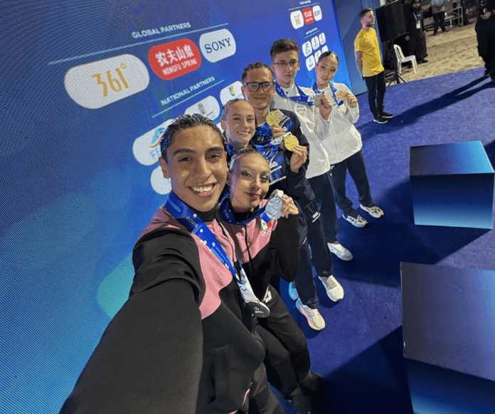 México brilla en Copa del Mundo de Natación Artística