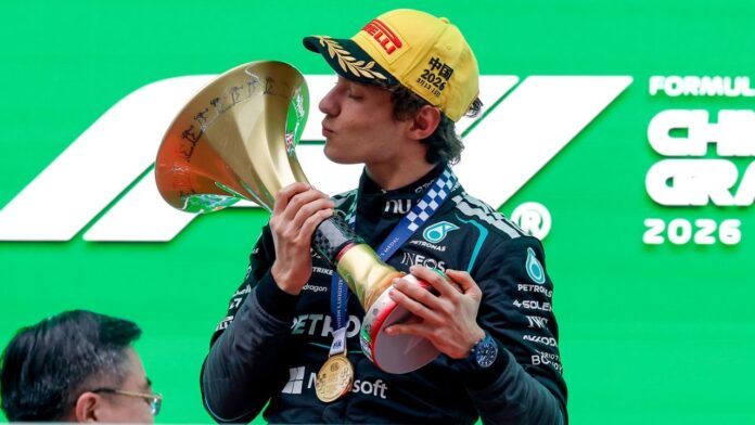 Antonelli conquista Shanghái y logra su primer triunfo en F1