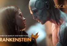 FRANKENSTEIN DE GUILLERMO DEL TORO TRIUNFA EN LOS OSCAR CON TRES PREMIOS