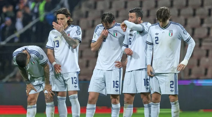 Italia vuelve a quedar fuera del Mundial por tercera vez