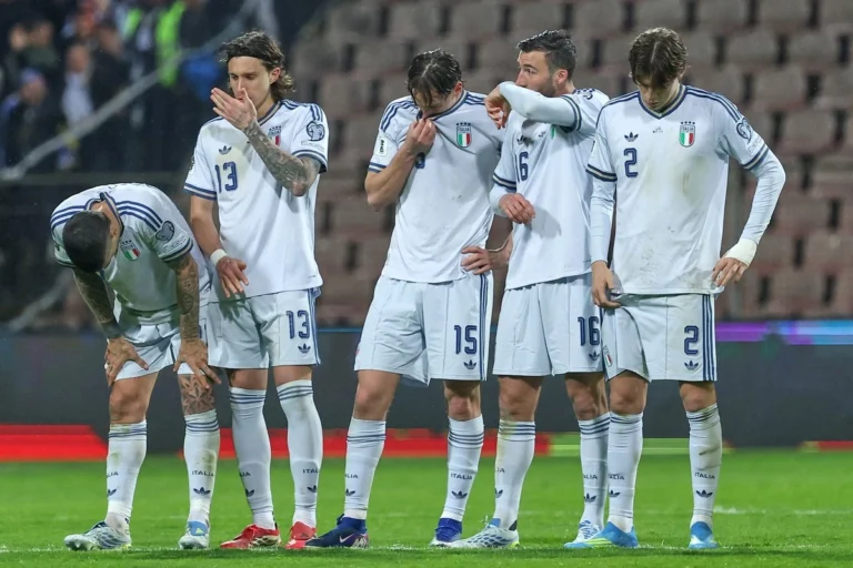 Italia vuelve a quedar fuera del Mundial por tercera vez