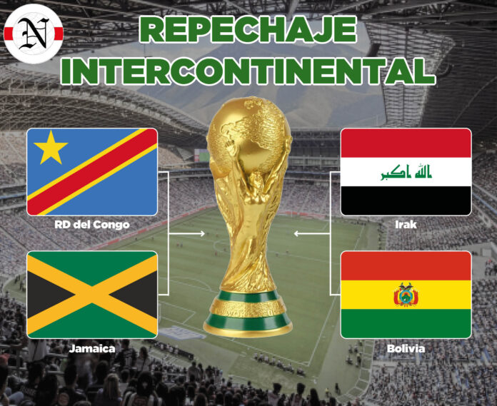 Cuatro países disputan los últimos dos boletos al Mundial