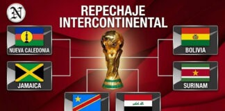 Seis selecciones por los últimos dos cupos rumbo al Mundial