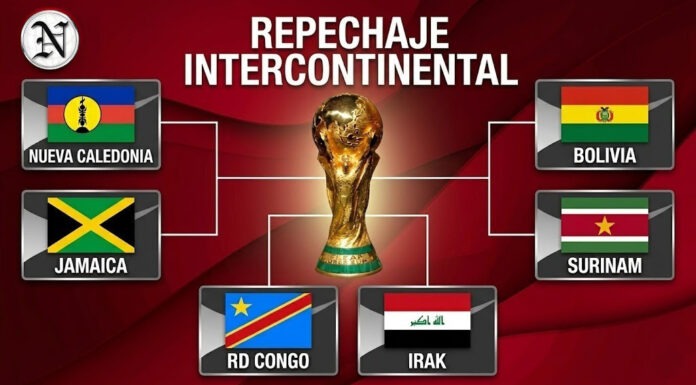 Seis selecciones por los últimos dos cupos rumbo al Mundial
