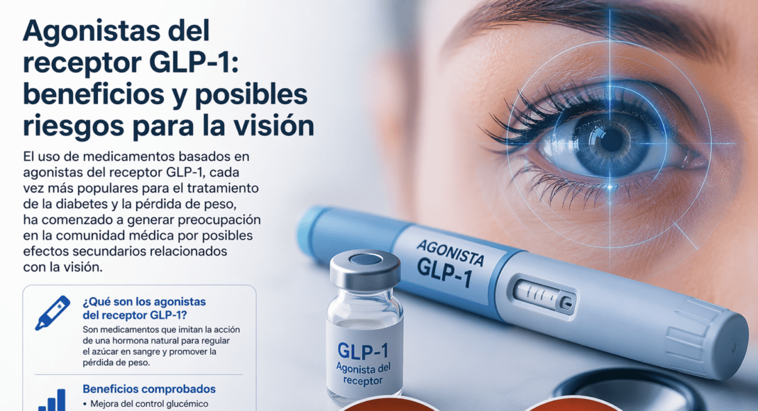 Alertan que fármacos como Ozempic podrían afectar la vista