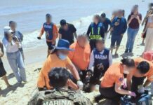 MARINO RESCATA A DOS ADOLESCENTES EN PLAYA DE SAN FELIPE Y EVITA POSIBLE TRAGEDIA