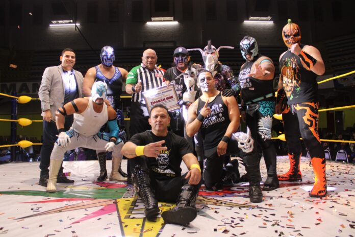 Damián 666 recibe homenaje en la Arena José Sulaimán