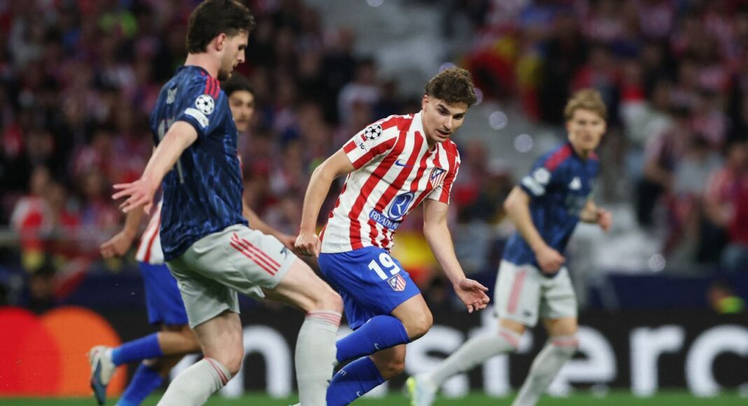 Atlético y Arsenal igualan 1-1 en semifinal de la Champions