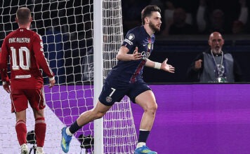 PSG vence 2-0 a Liverpool FC y toma ventaja en Champions